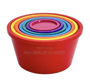 7pcs Plastic Food Storage Bowls