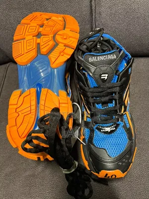 Balenciaga Runner Black and Orange 40-41