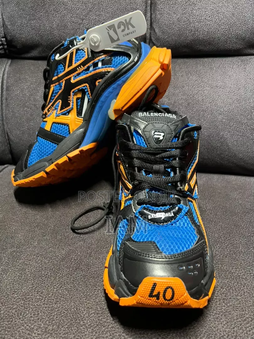 Balenciaga Runner Black and Orange 40-41