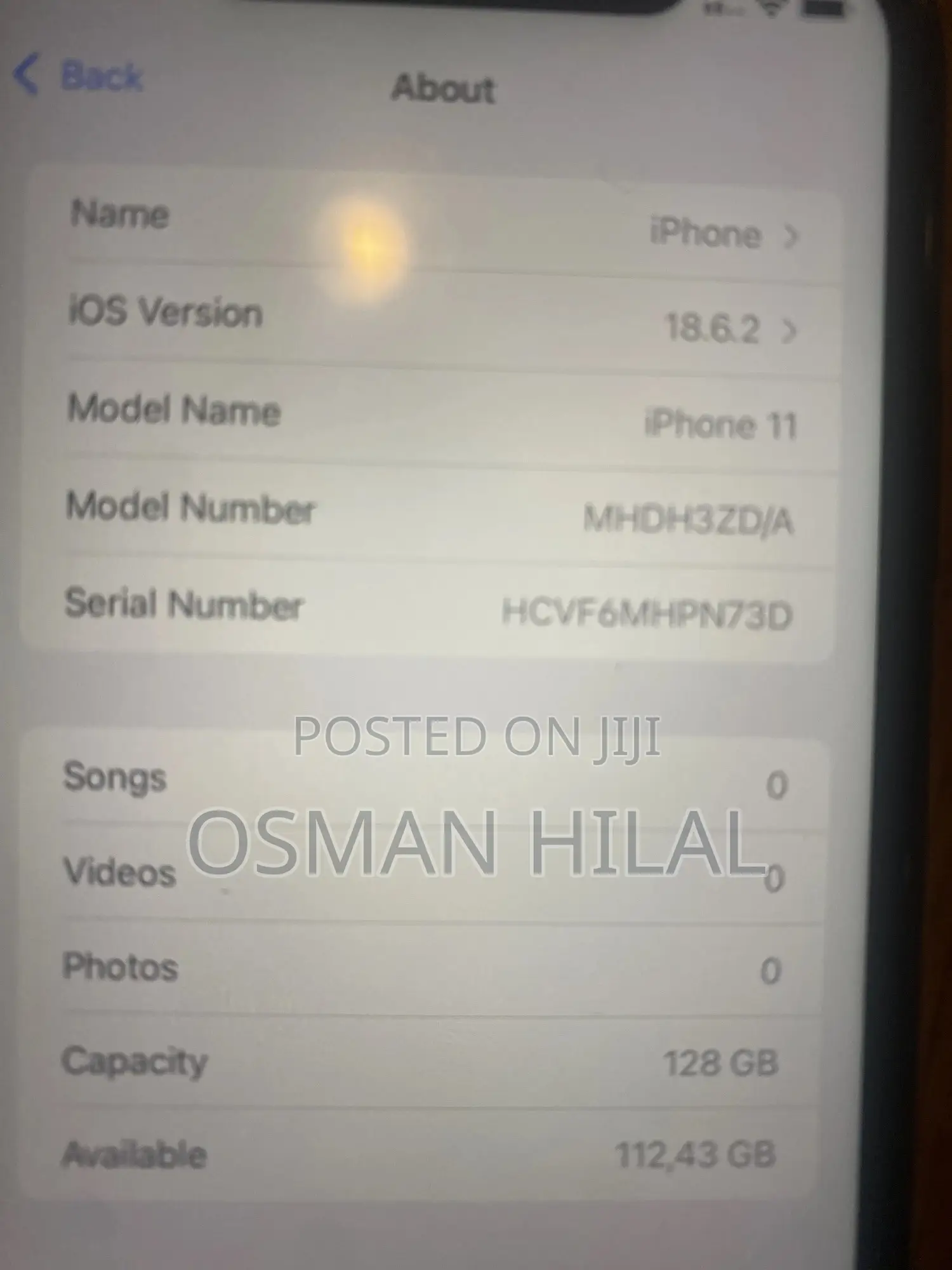 Apple iPhone 11 128 GB Black