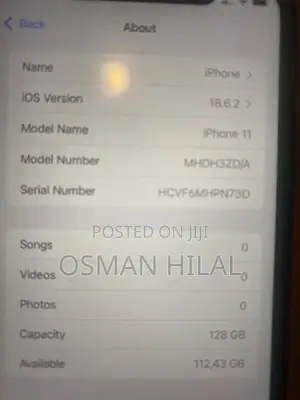 Apple iPhone 11 128 GB Black