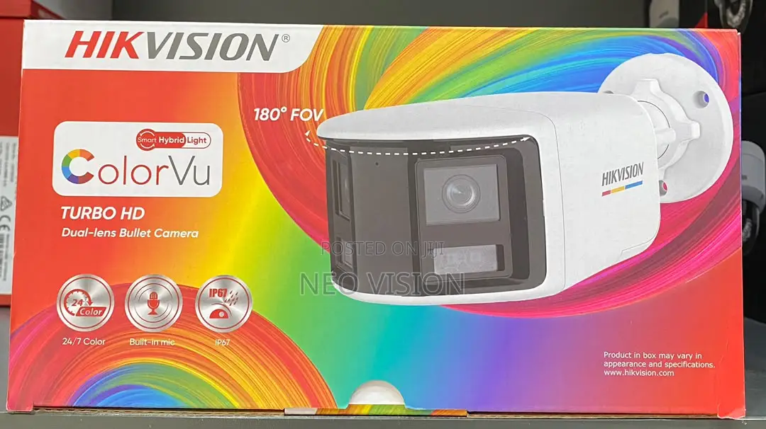 Hikvision ColorVu Dual-Lens Fixed Bullet Camera