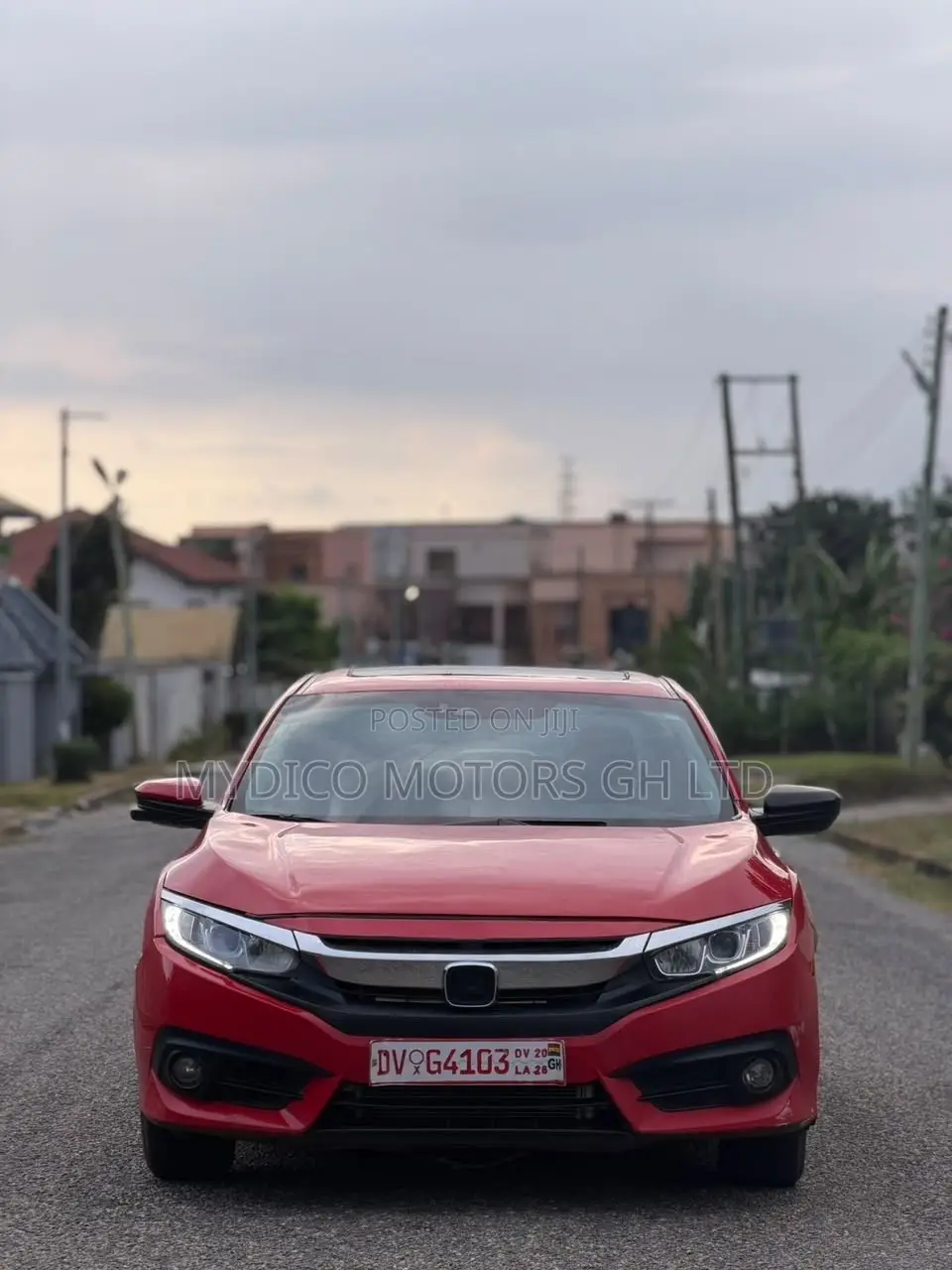 Honda Civic 2018 Red