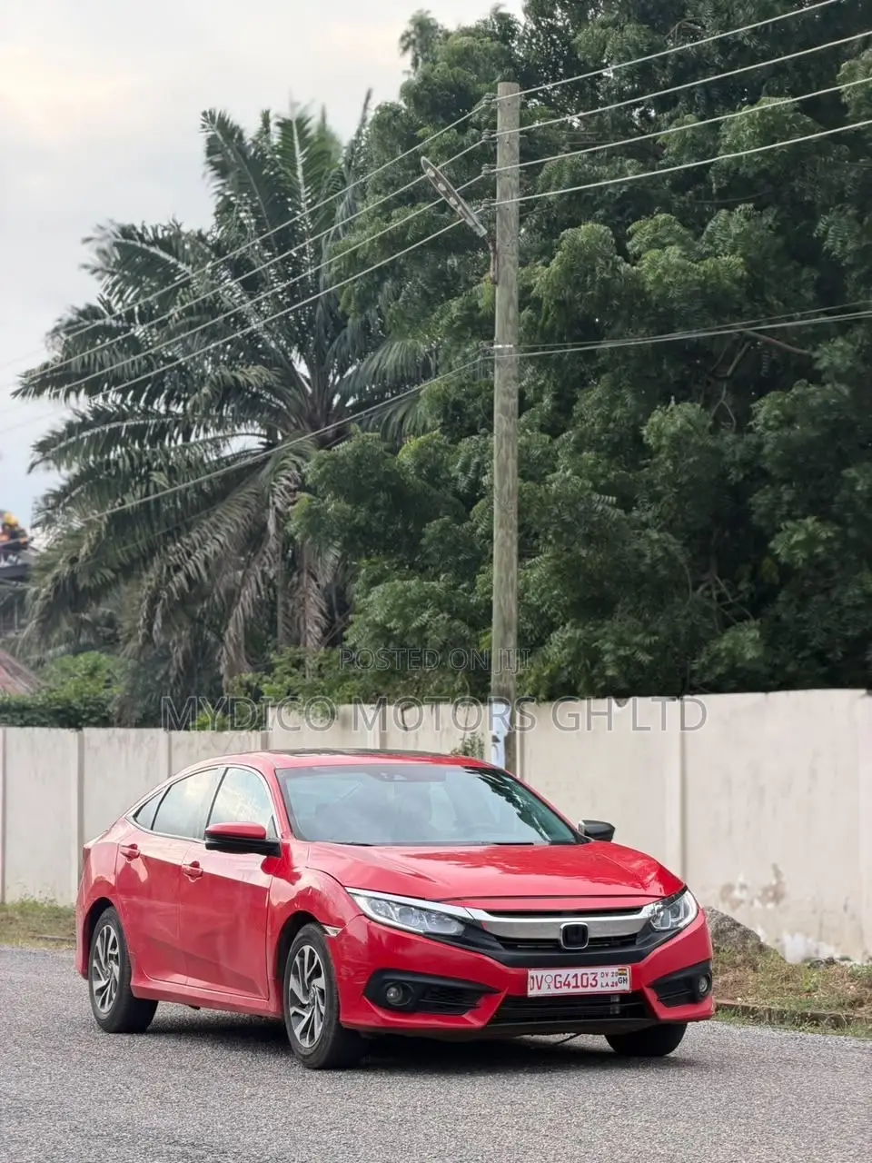 Honda Civic 2018 Red