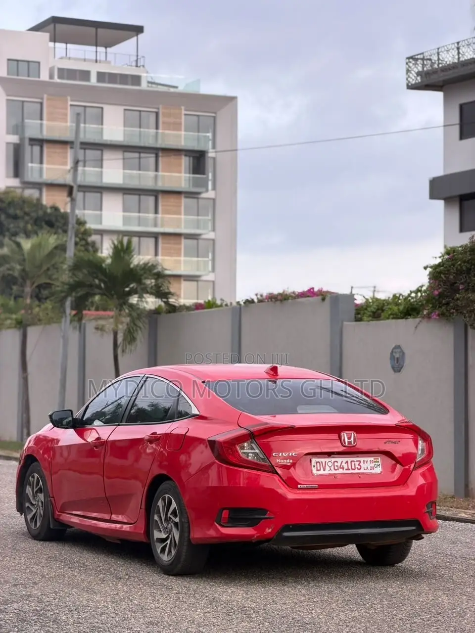 Honda Civic 2018 Red