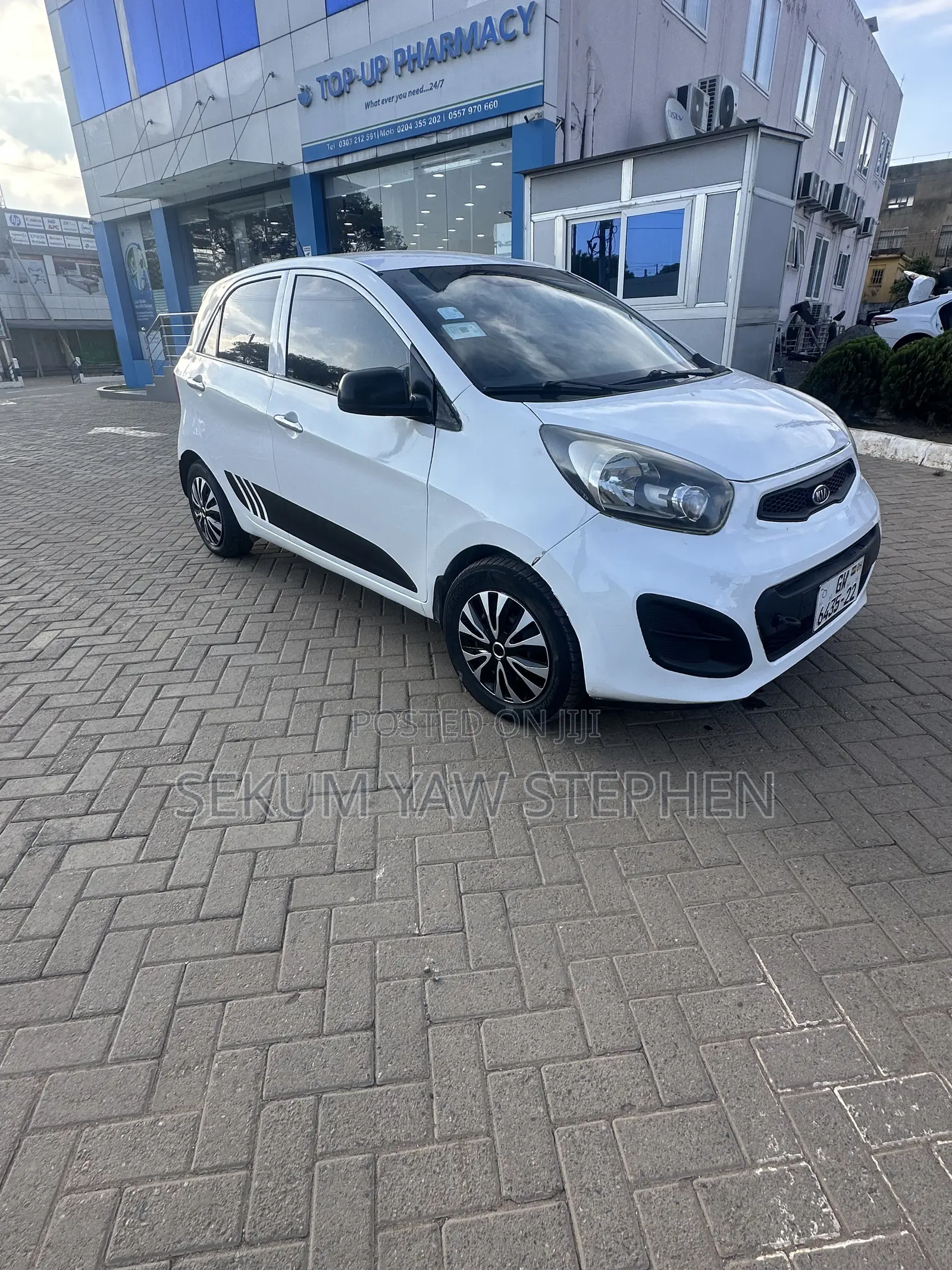 Kia Morning 2012 White