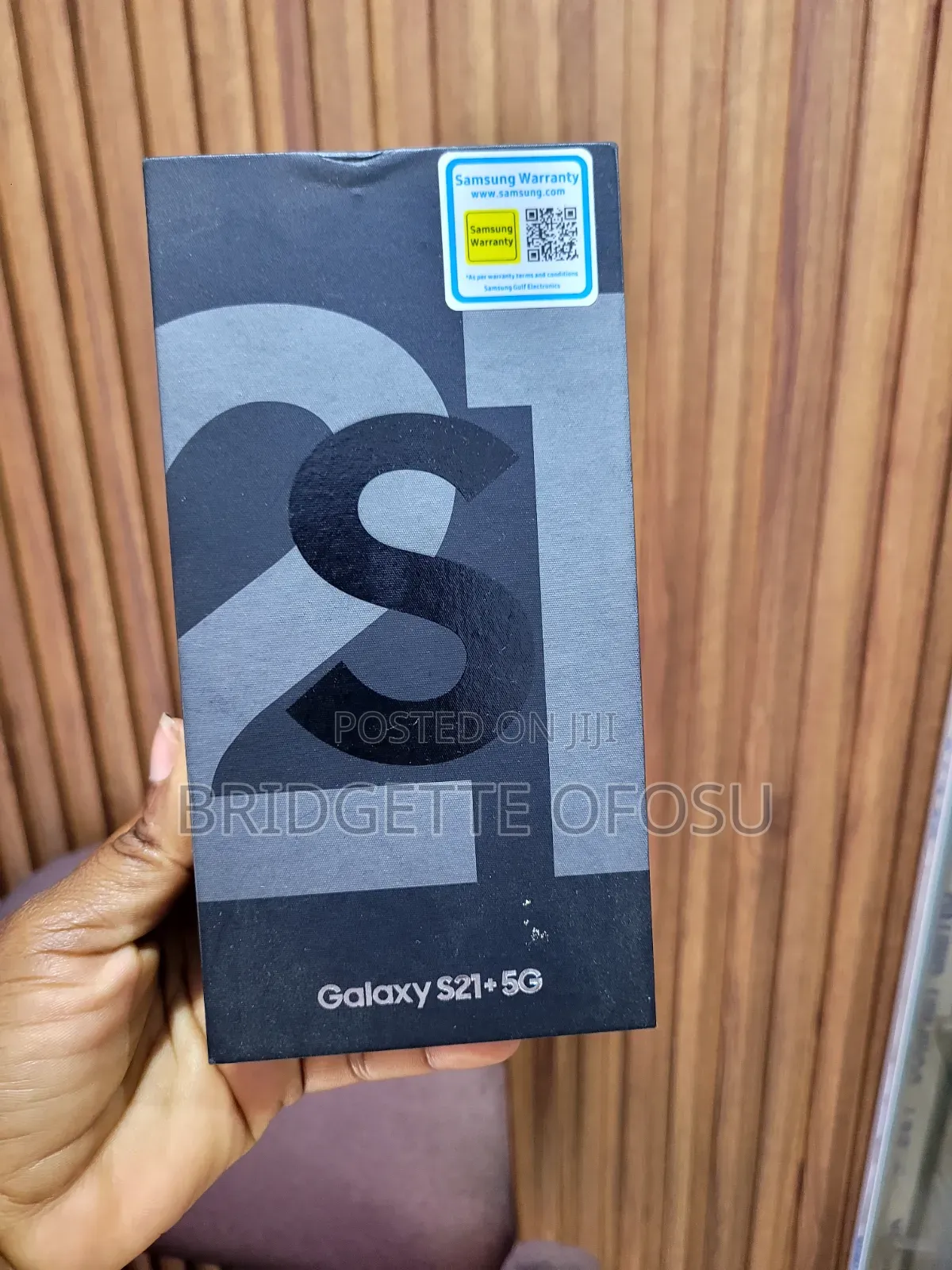 New Samsung Galaxy S21+ 5G 128 GB Black
