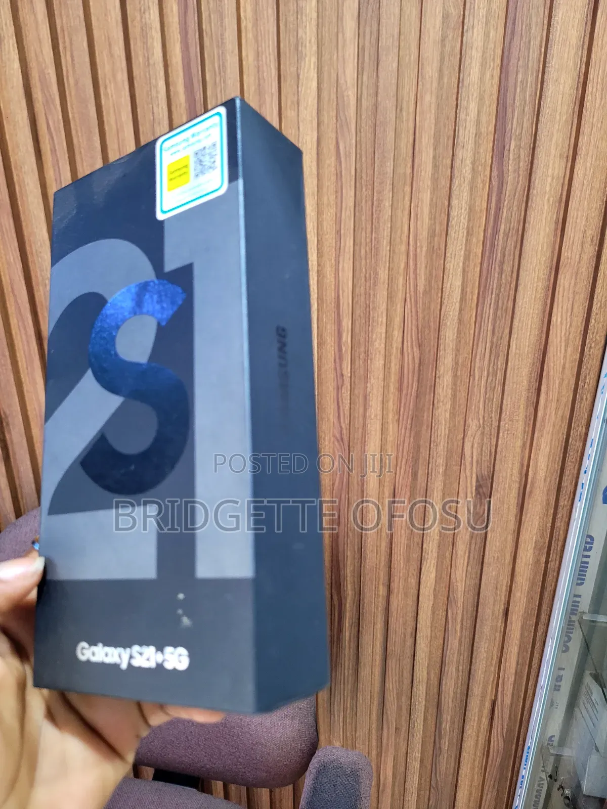 New Samsung Galaxy S21+ 5G 128 GB Black