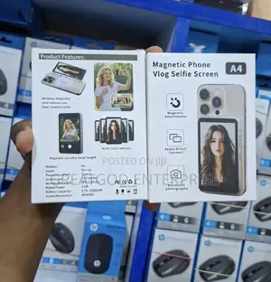 A4 Magnetic Phone Vlog Selfie Screen