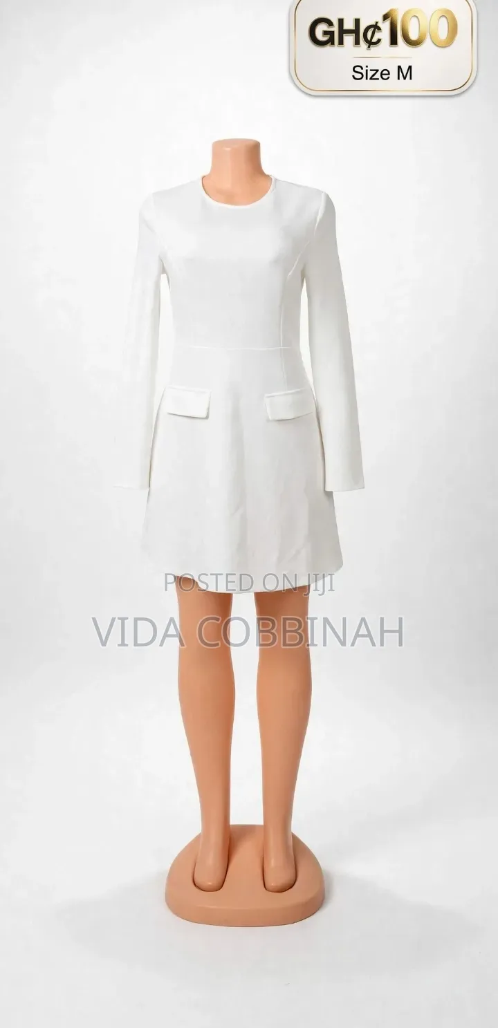 White Office Dress