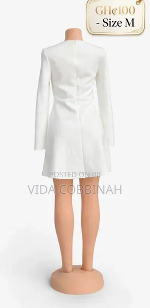 White Office Dress