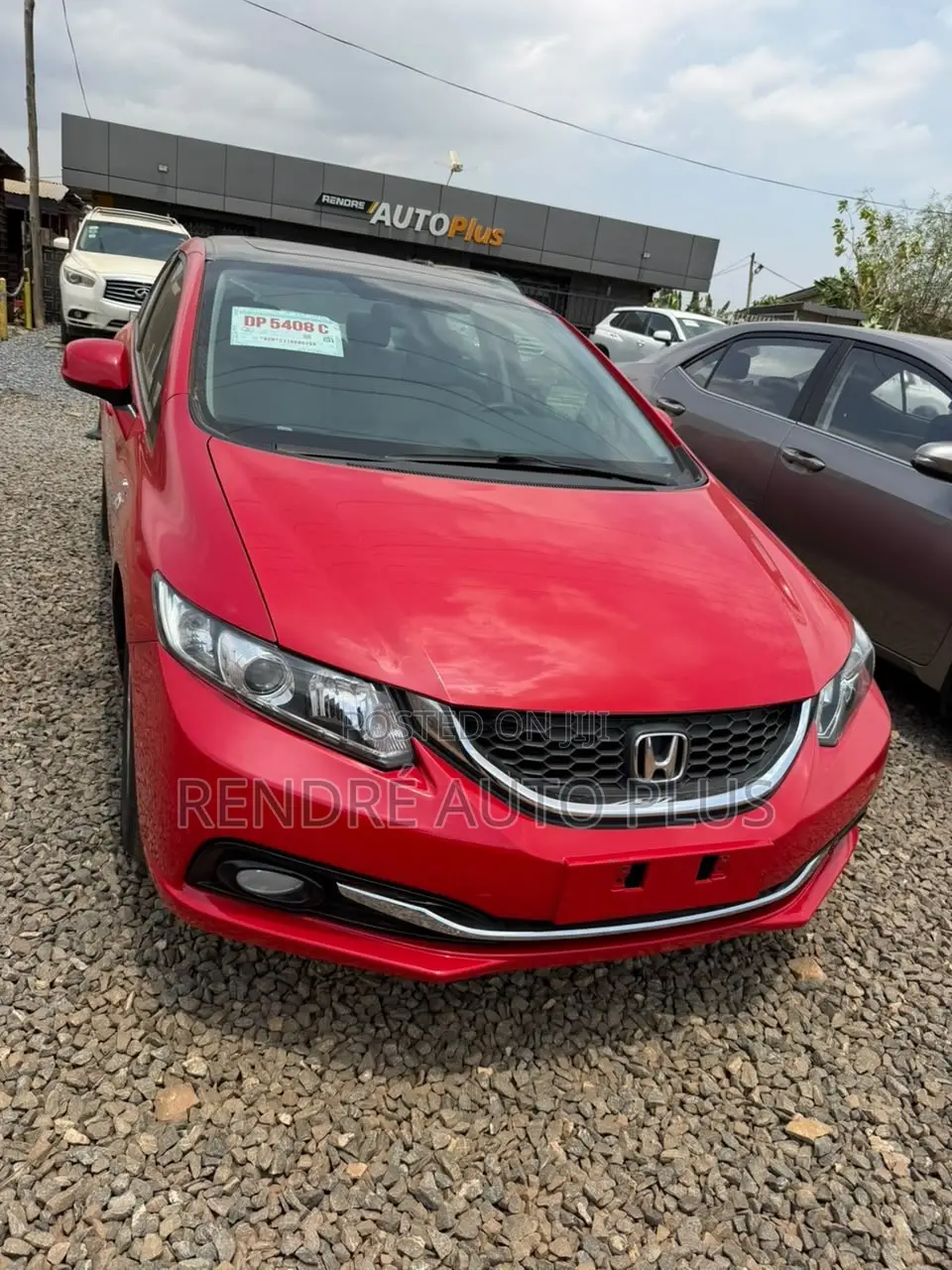 Honda Civic EX 4dr Sedan (1.8L 4cyl CVT) 2015 Red