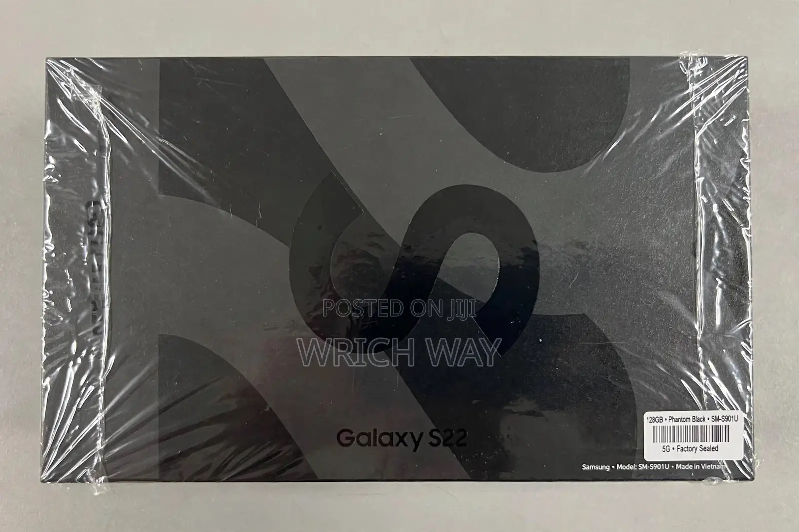 New Samsung Galaxy S22 5G 128 GB Black