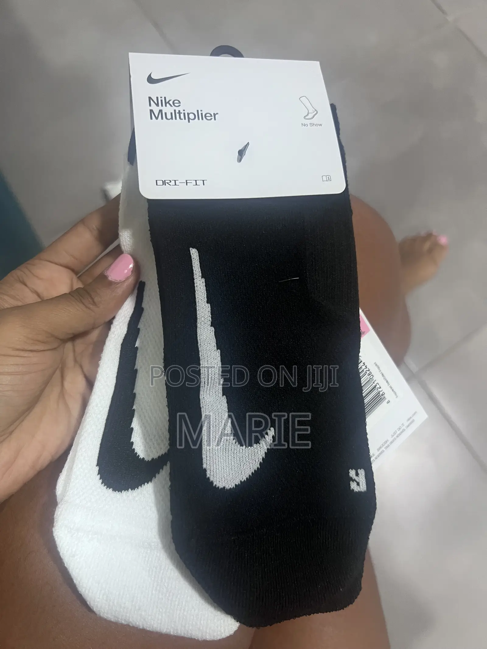 Nike Multiplier Running No-Show Socks