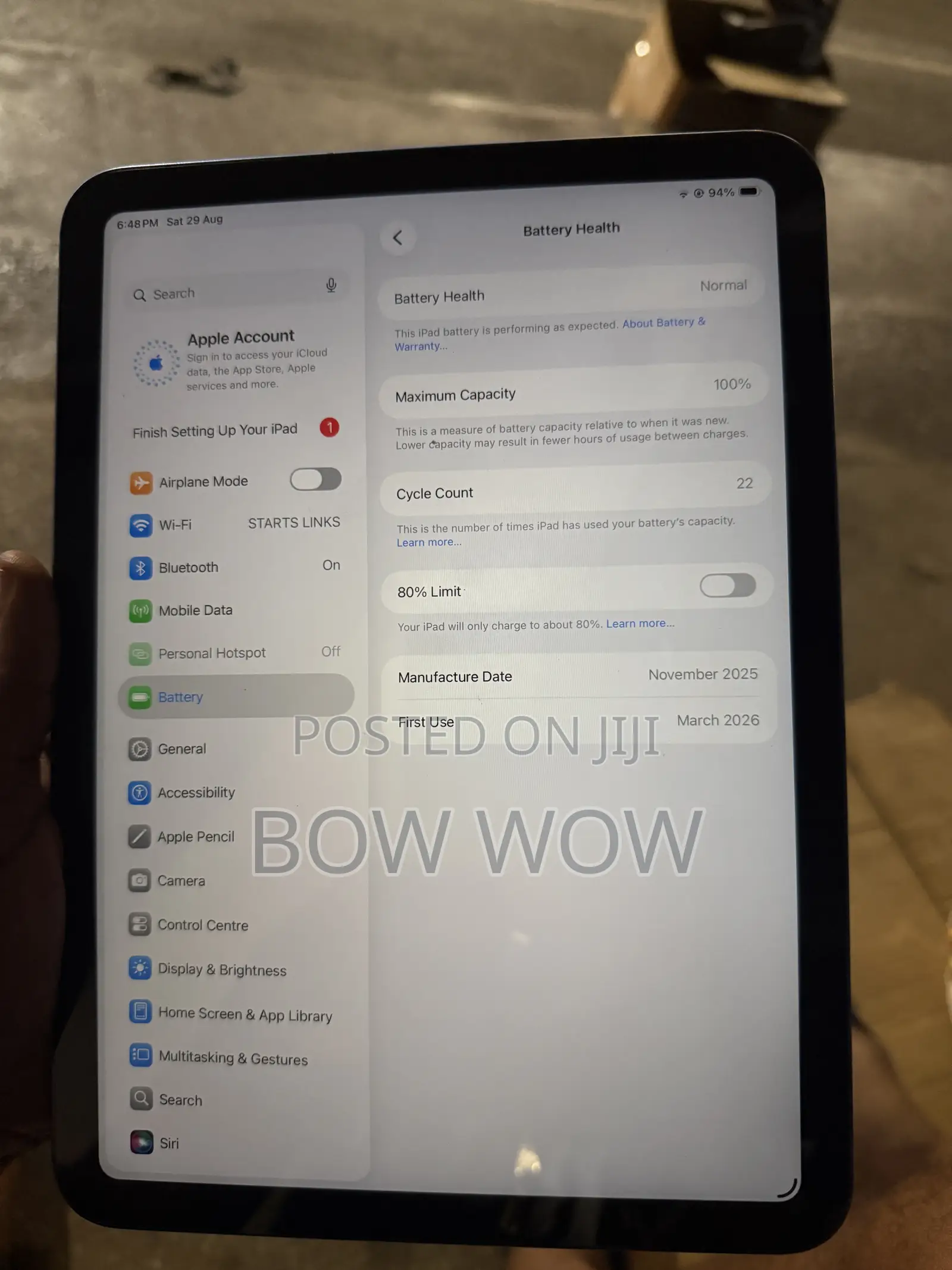 Apple iPad (2025) 128 GB Blue