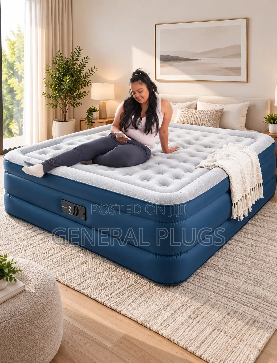 Reliable Option for Hosting Guest Inflatable Automatic Pump Mattress