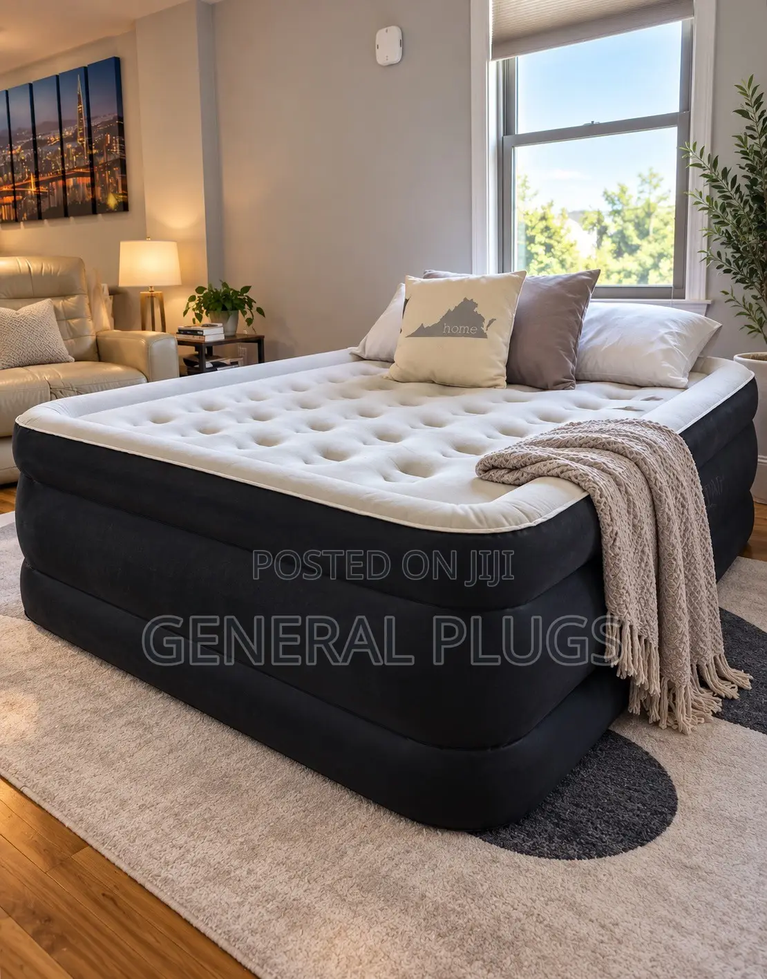 Strong Automatic Pump Air Mattress Great for Your Homes Sleepovers