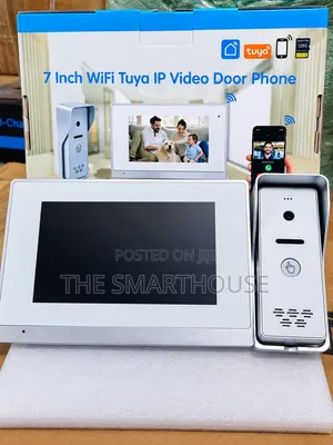 Smart 7-Inch Touch-Screen Wifi Ip Video Gate Bell