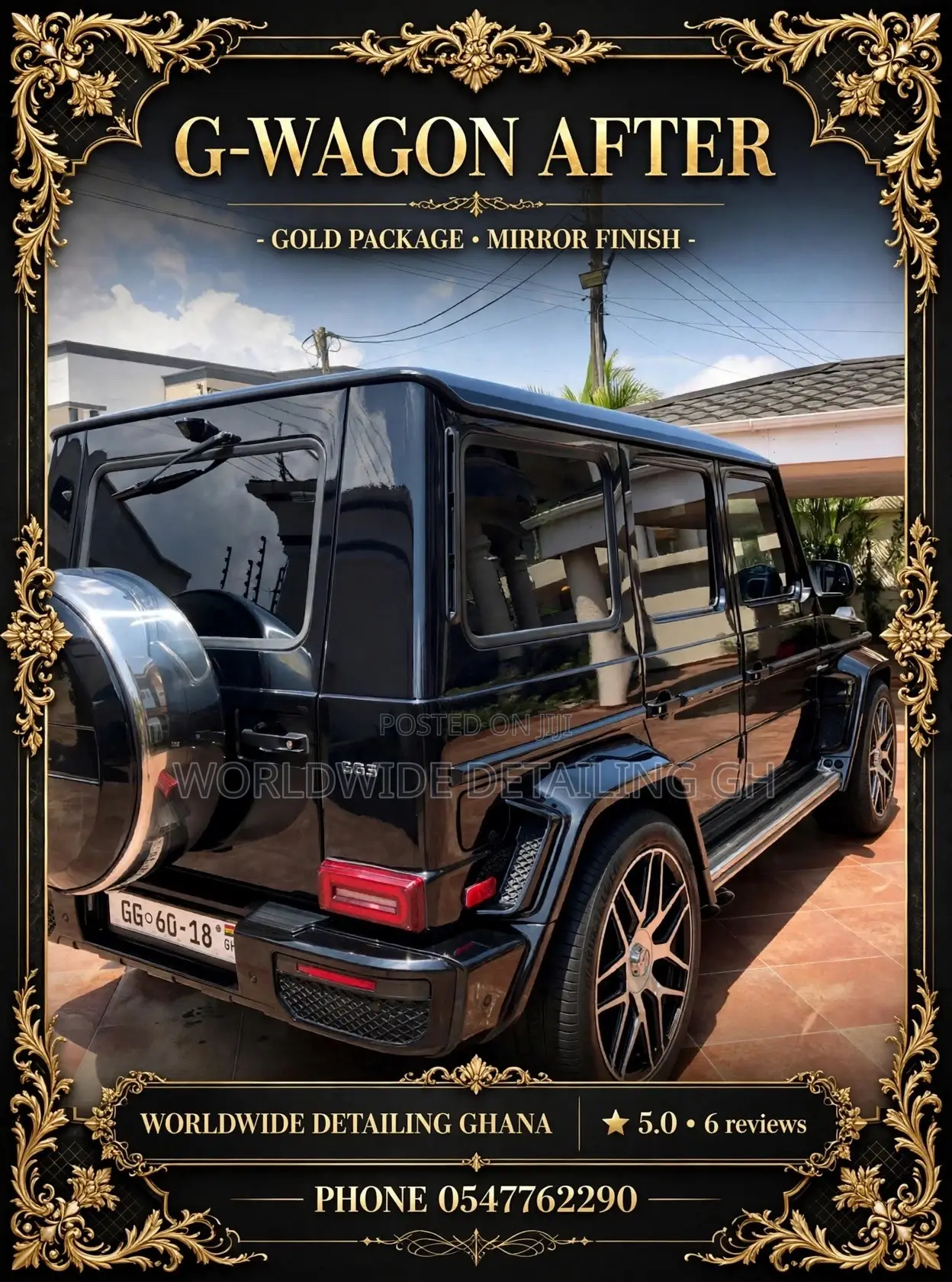 PREMIUM MOBILE CAR DETAILING - We Come to Your House - Benz,G-Wagon