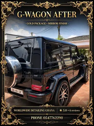 PREMIUM MOBILE CAR DETAILING - We Come to Your House - Benz,G-Wagon