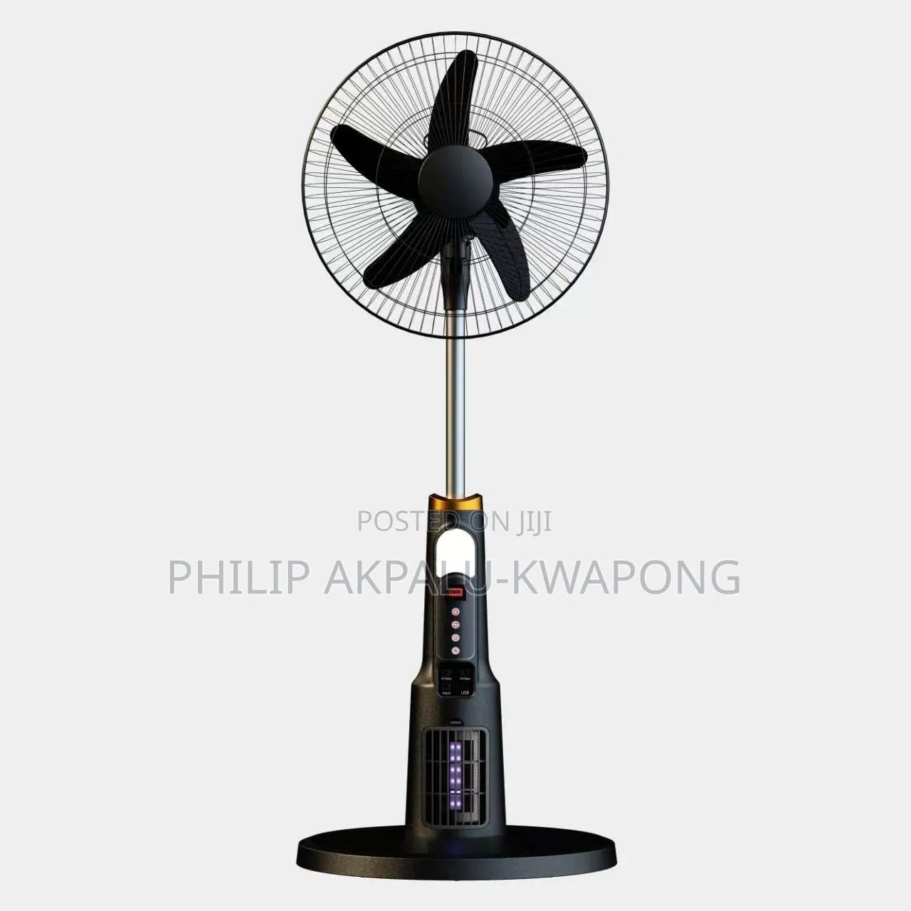 18" Rechargeable Fan With Mosquito Killer