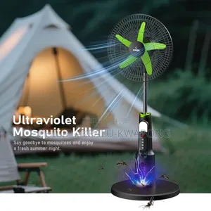 18" Rechargeable Fan With Mosquito Killer
