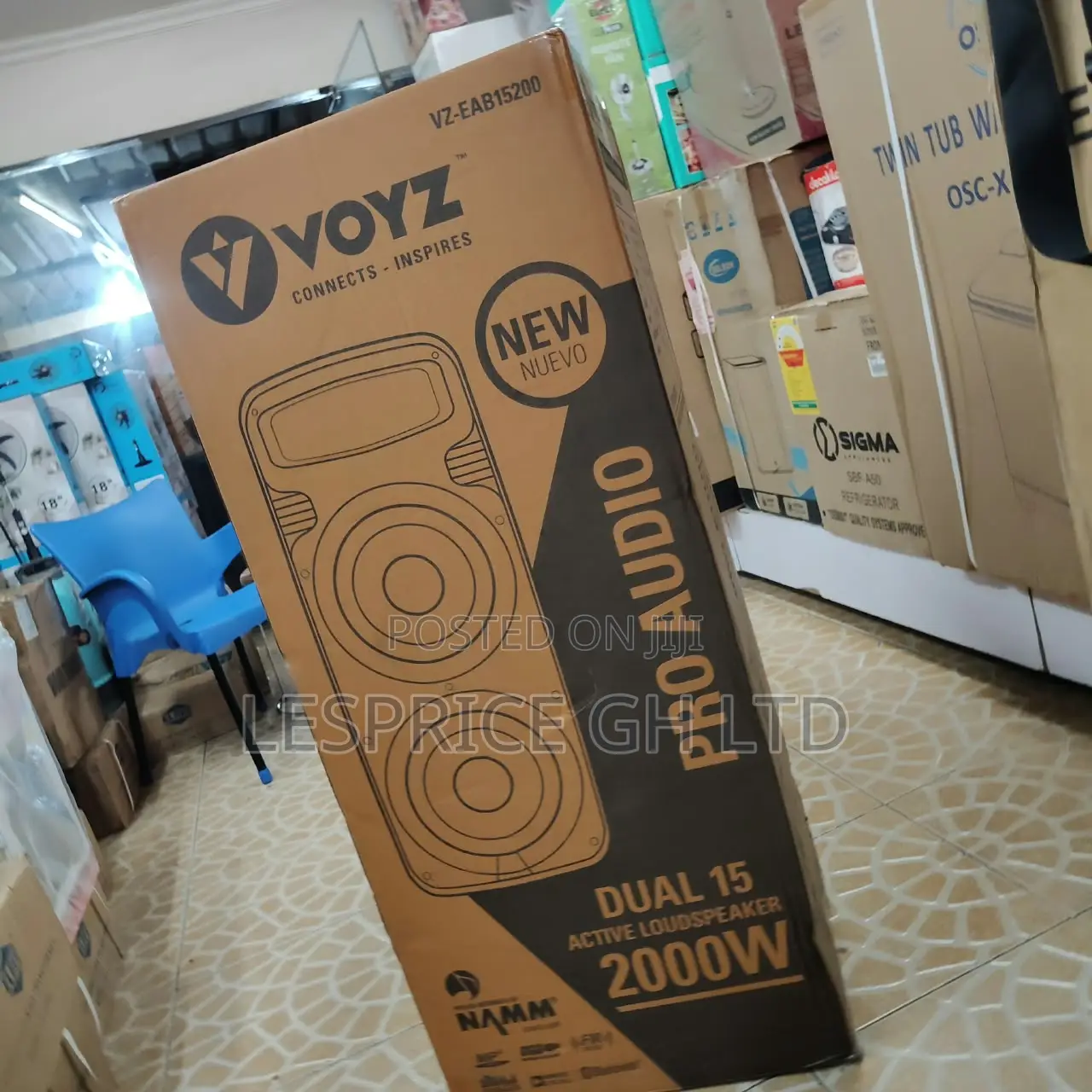 Falaa Deal of the Moment on Our Brandnew 2000W Voyz Bluetooth Speaker