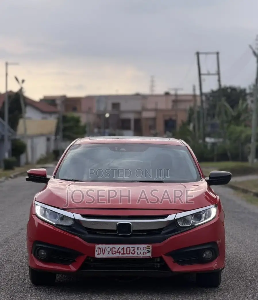 Honda Civic EX Sedan 2018 Red