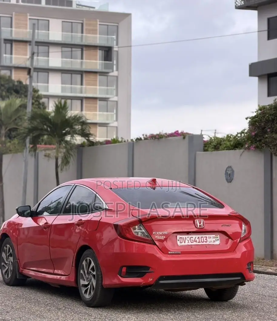 Honda Civic EX Sedan 2018 Red