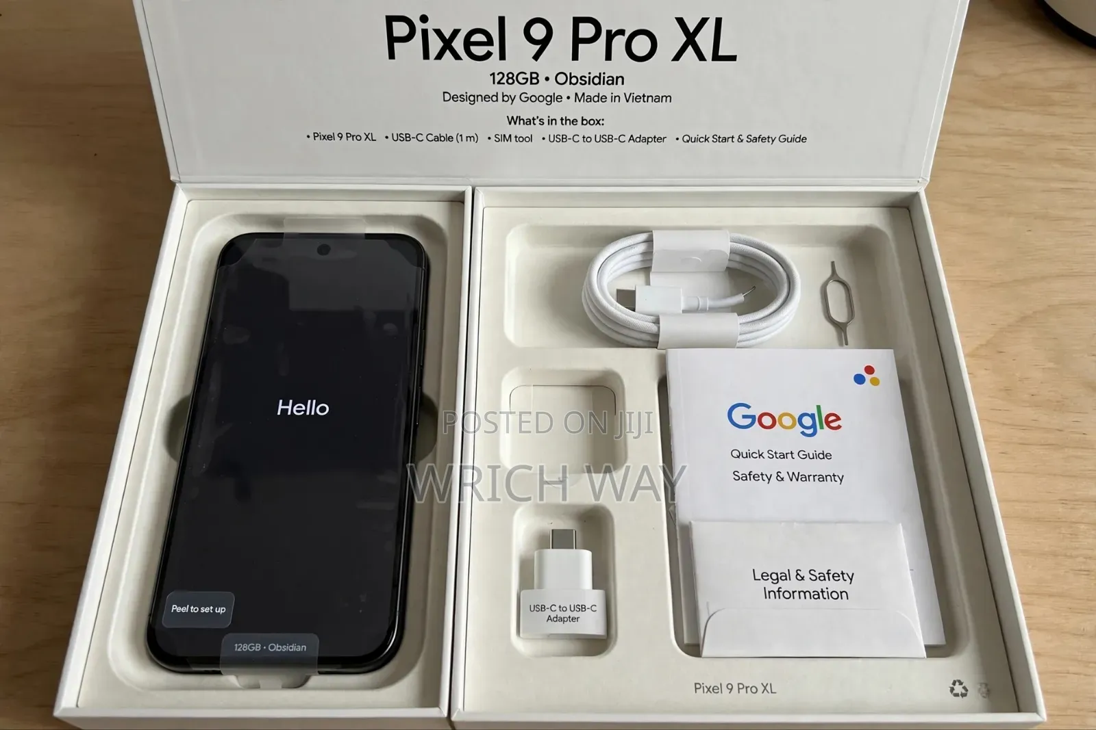 New Google Pixel 9 Pro XL 256 GB White