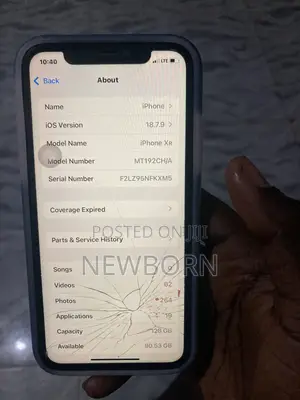 Apple iPhone XR 128 GB Black