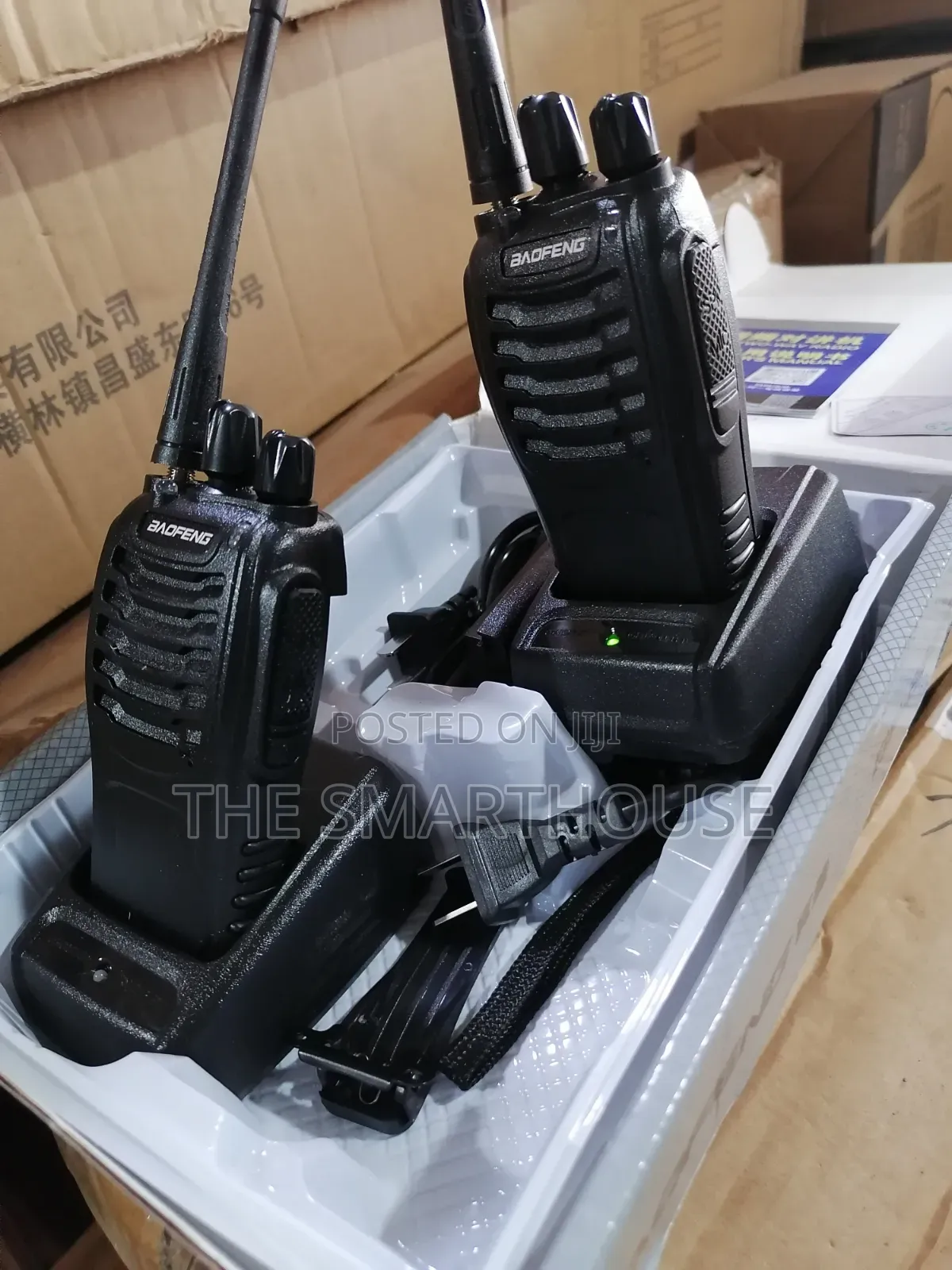 Smart Two-Way Walkie Talkie Set — Long-Range Communication