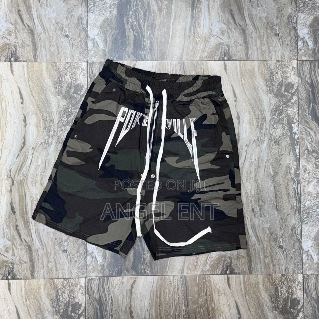 Rick Owens X Valley Dreams Army Shorts Available(Location:Adum Kumasi)