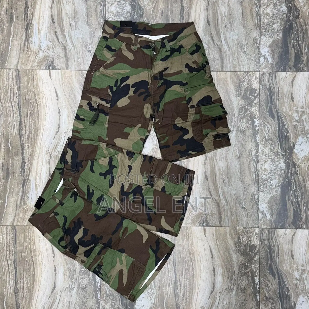Rick Owens X Valley Dreams Army Shorts Available(Location:Adum Kumasi)
