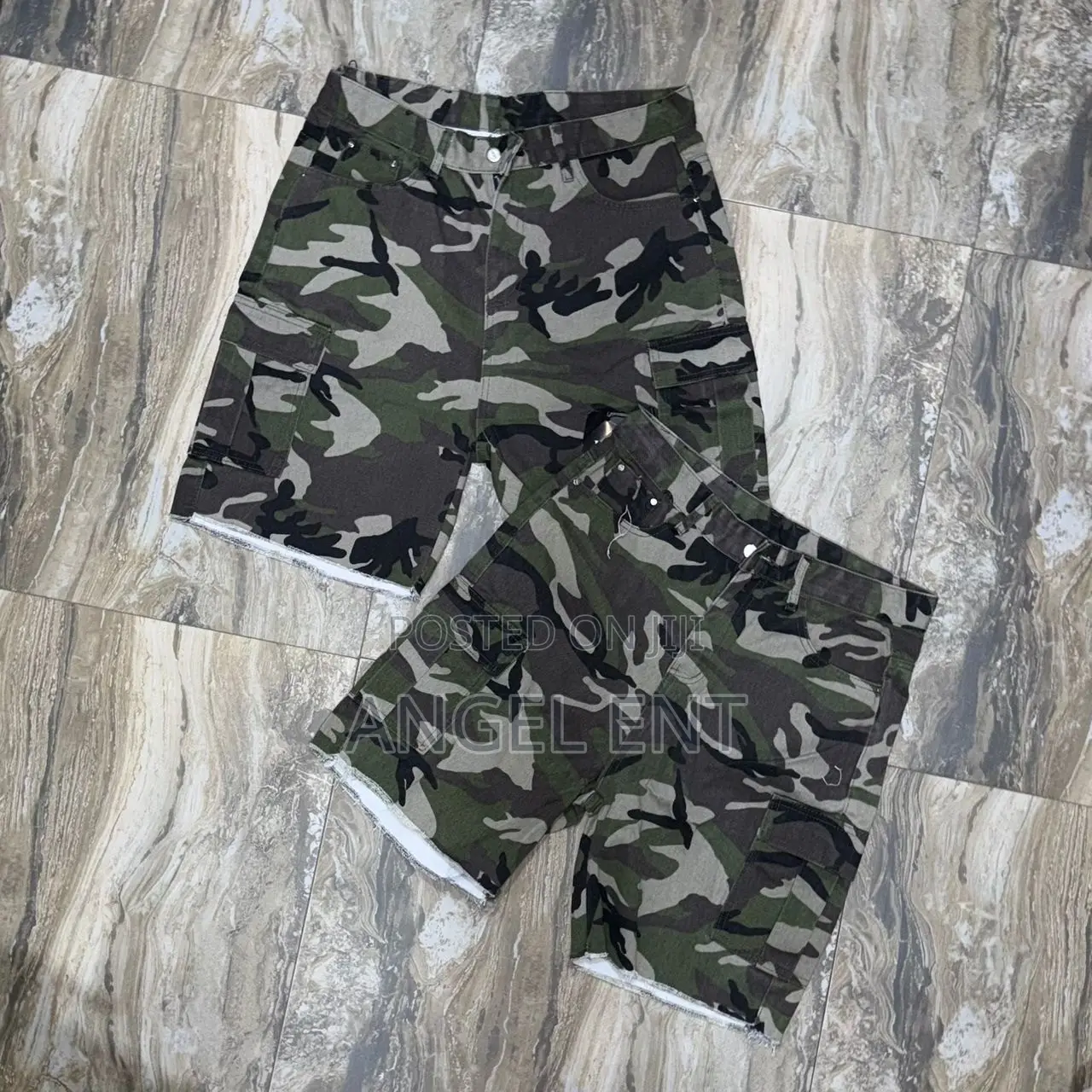 Rick Owens X Valley Dreams Army Shorts Available(Location:Adum Kumasi)