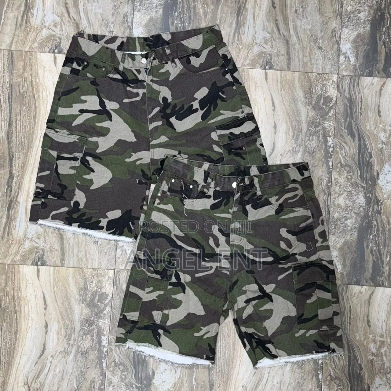 Rick Owens X Valley Dreams Army Shorts Available(Location:Adum Kumasi)