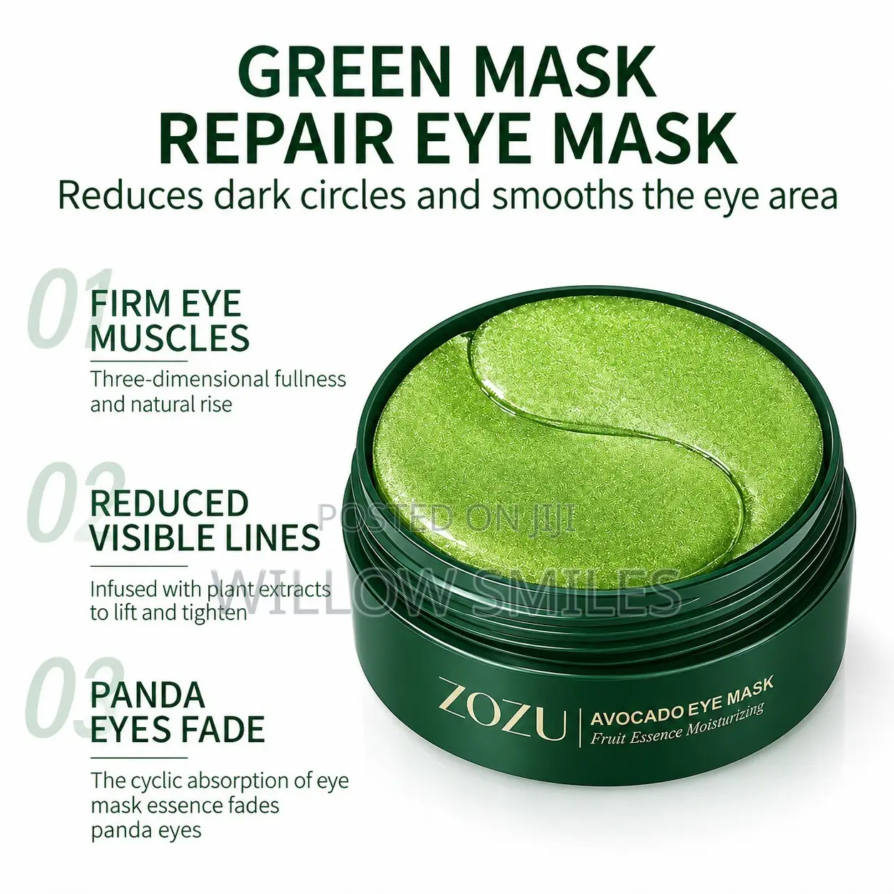 Avocado Eyemask