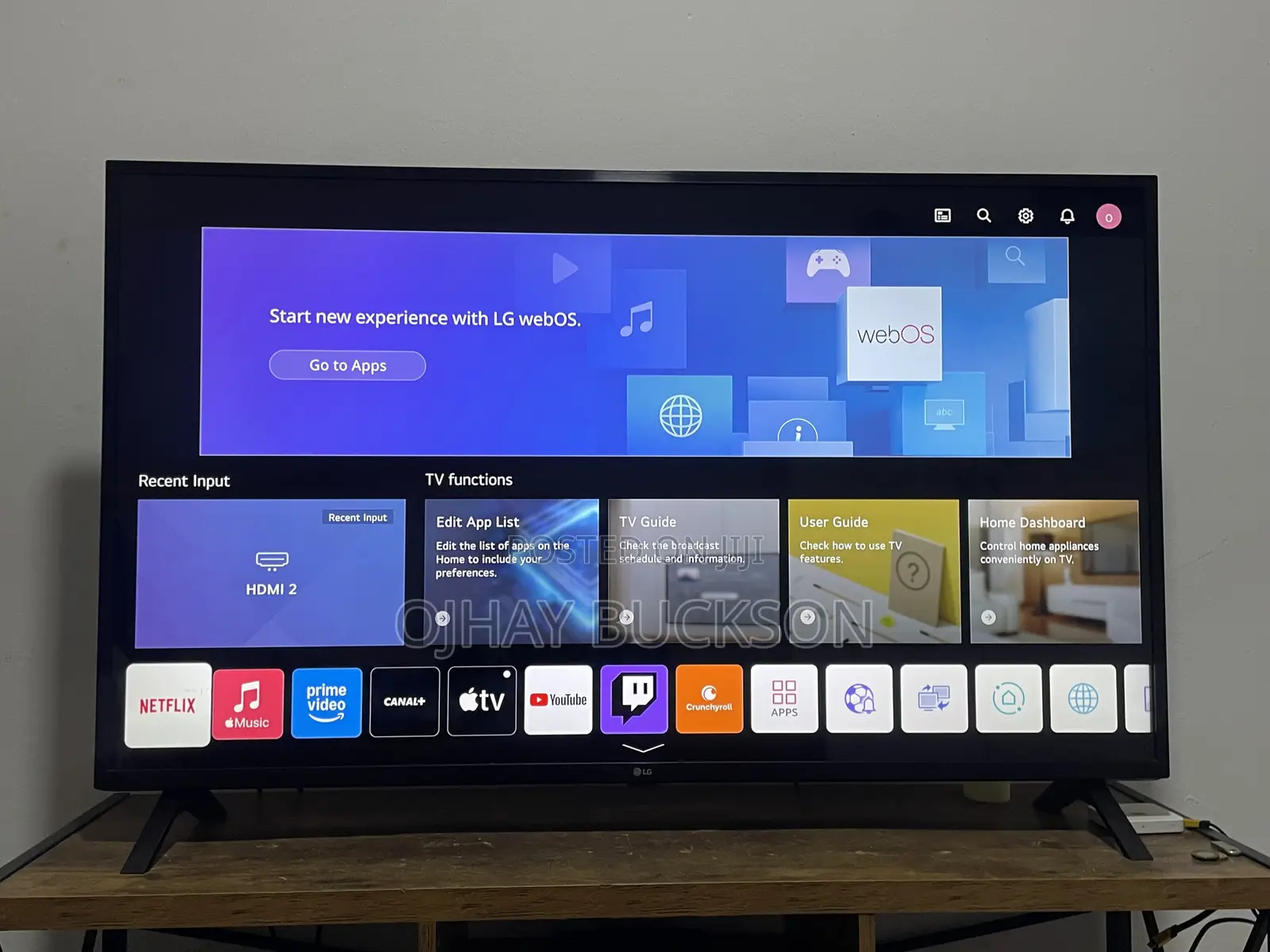 LG TV (50 Inch TV)