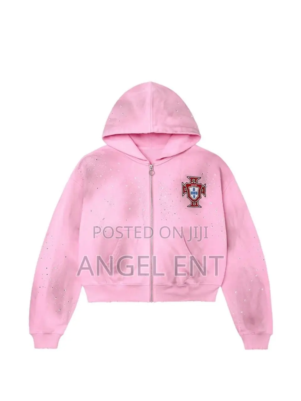 Vale Forever Pluto Clustered Zip-Up Hoodies Available(Loc:Adum Kumasi)