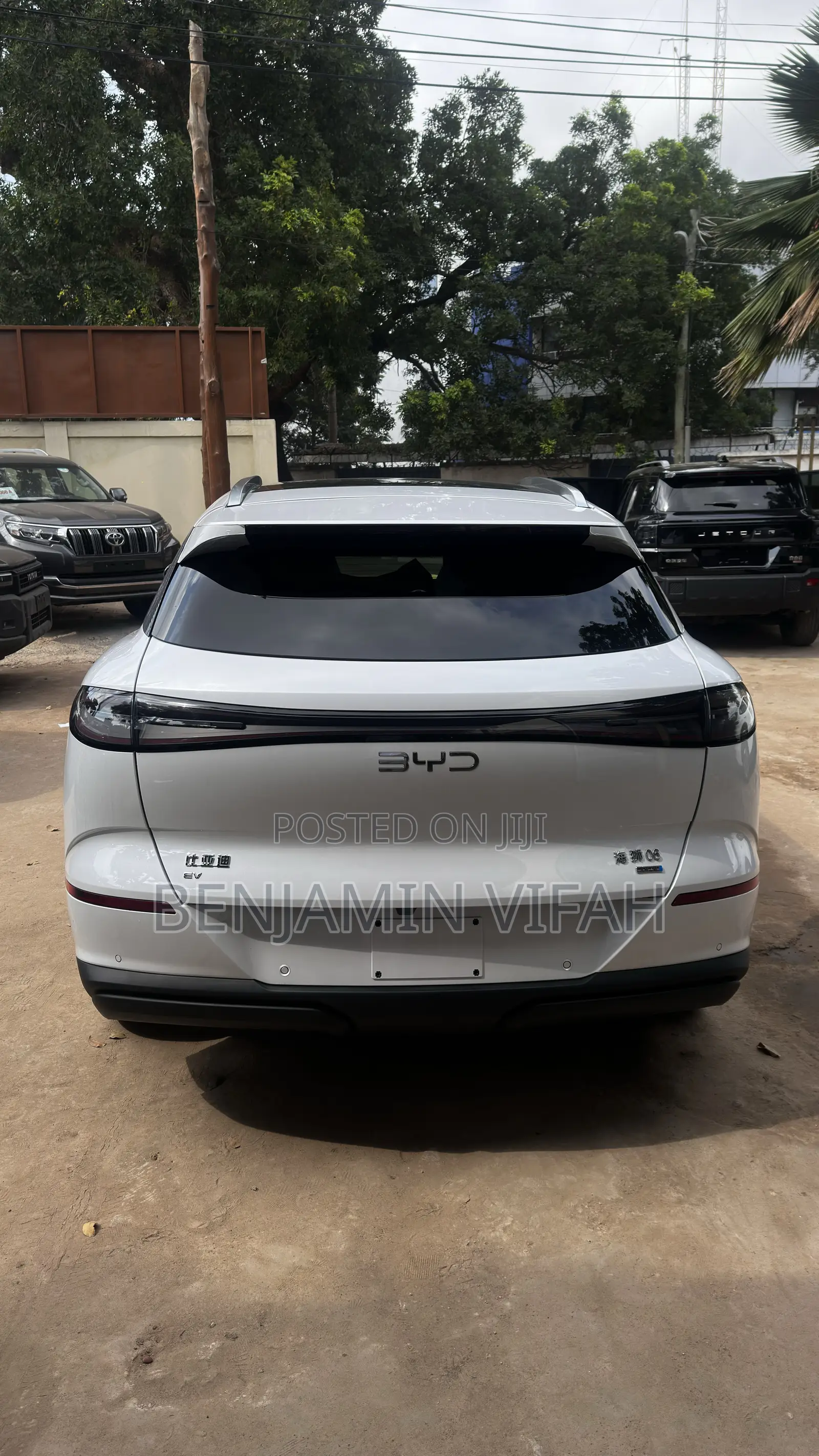 New BYD Sealion 06 EV 2026 White