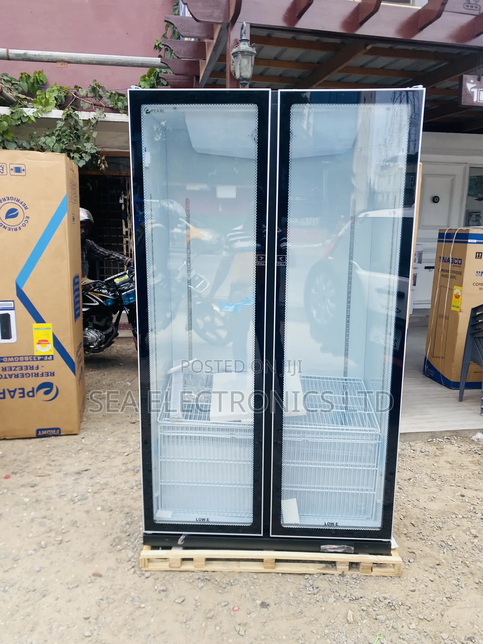 New Design Pearl Display Fridge