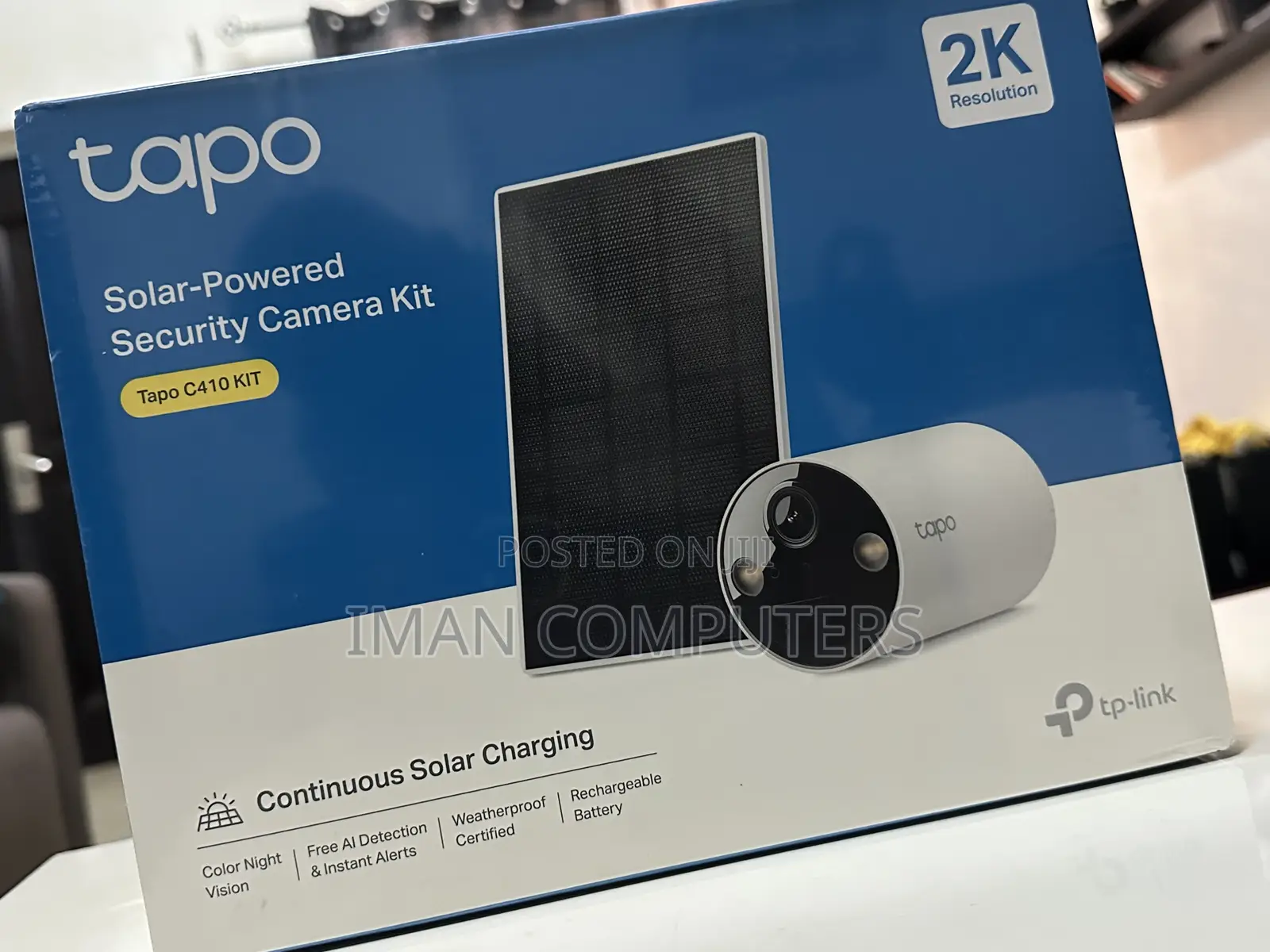 Tapo C410 Kit Solar Powered Security Camera Kit