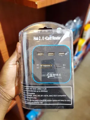 All in-1 USB Combo Hub and Card Reader