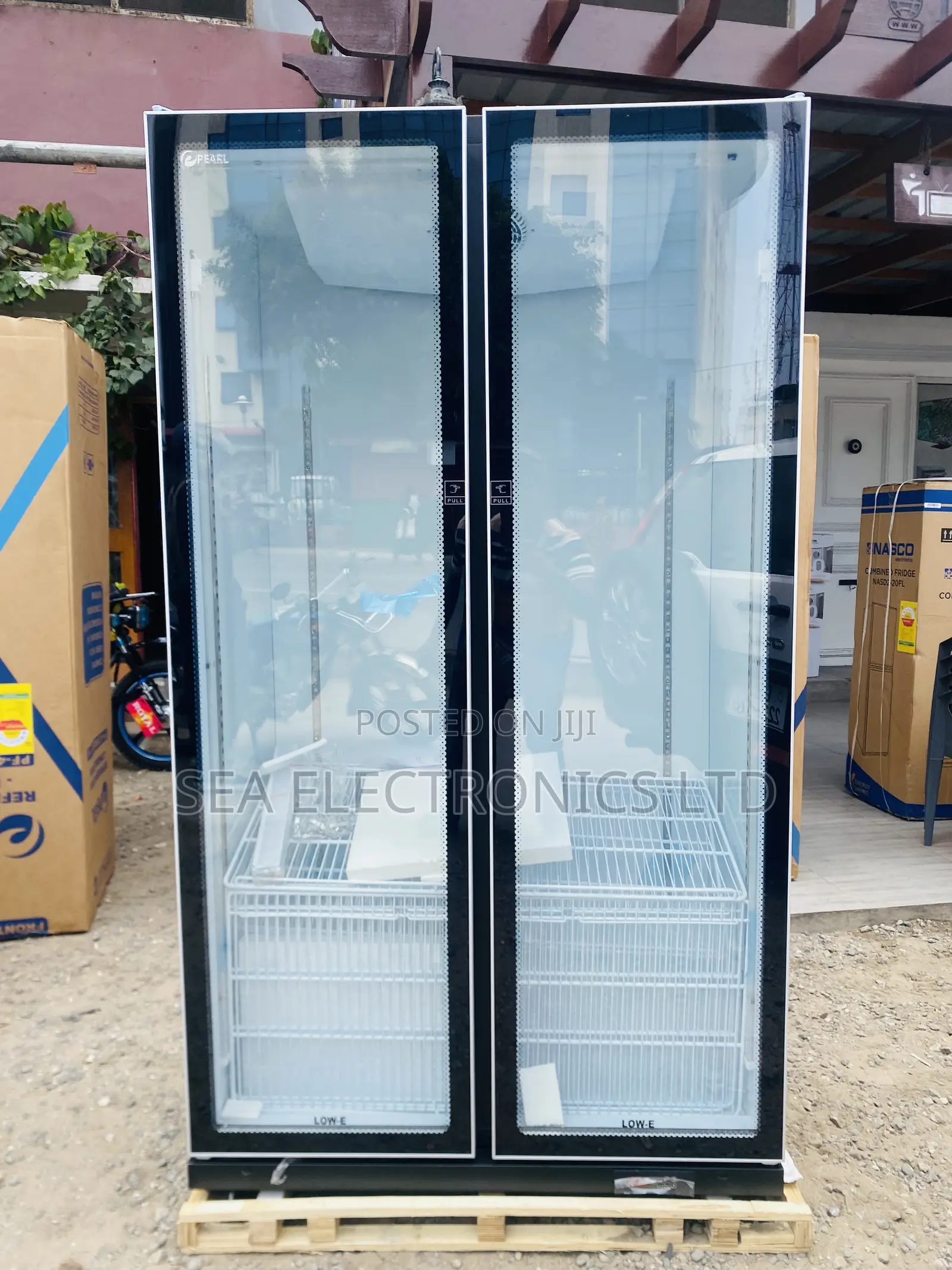 Pearl 2 Doors Display Fridge
