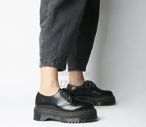 Dr. Martens 1461 Quad Smooth Leather Platform Shoe