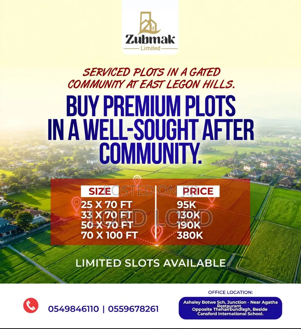 Service Land for Sale