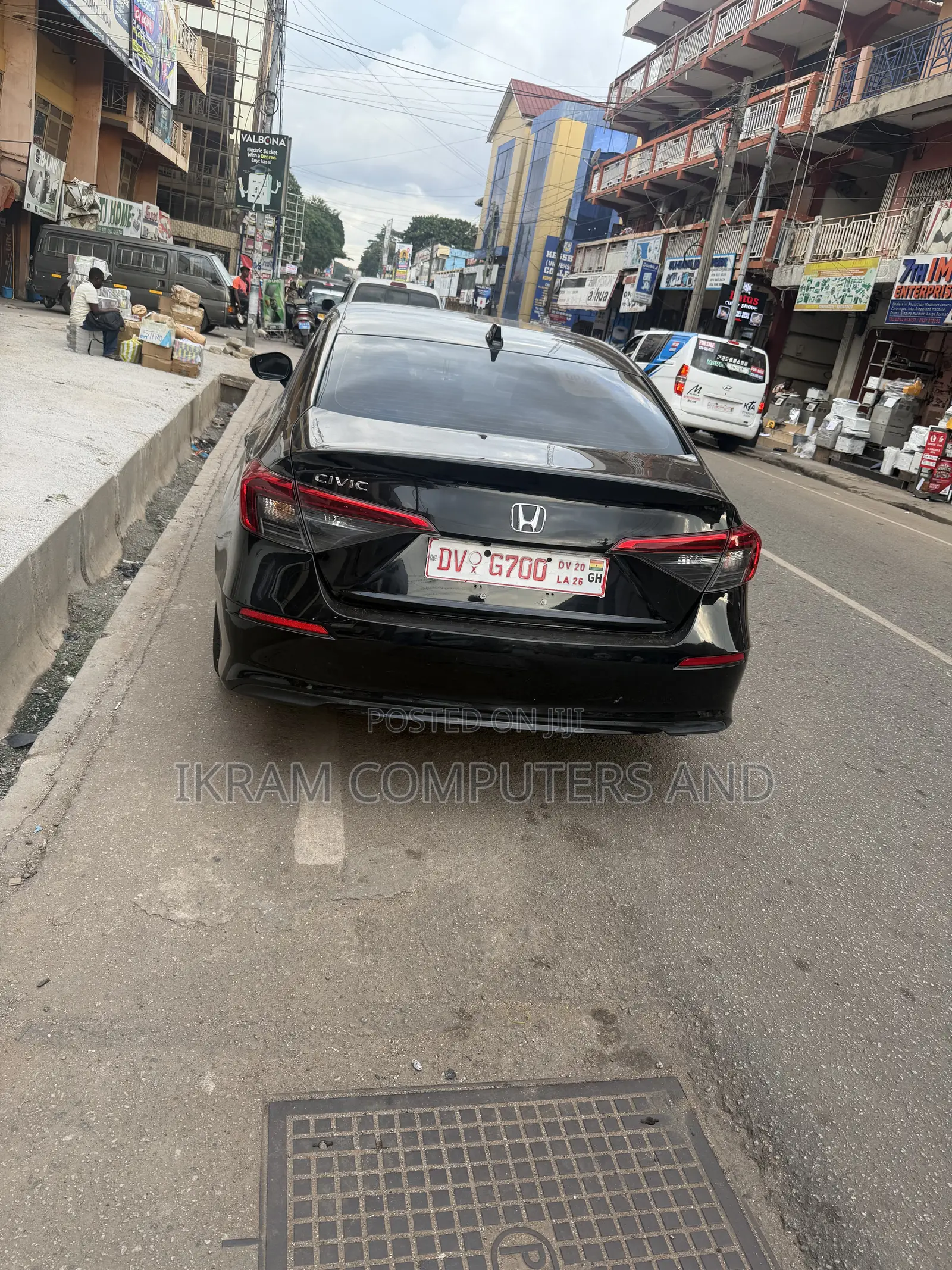 Honda Civic EX 2022 Black