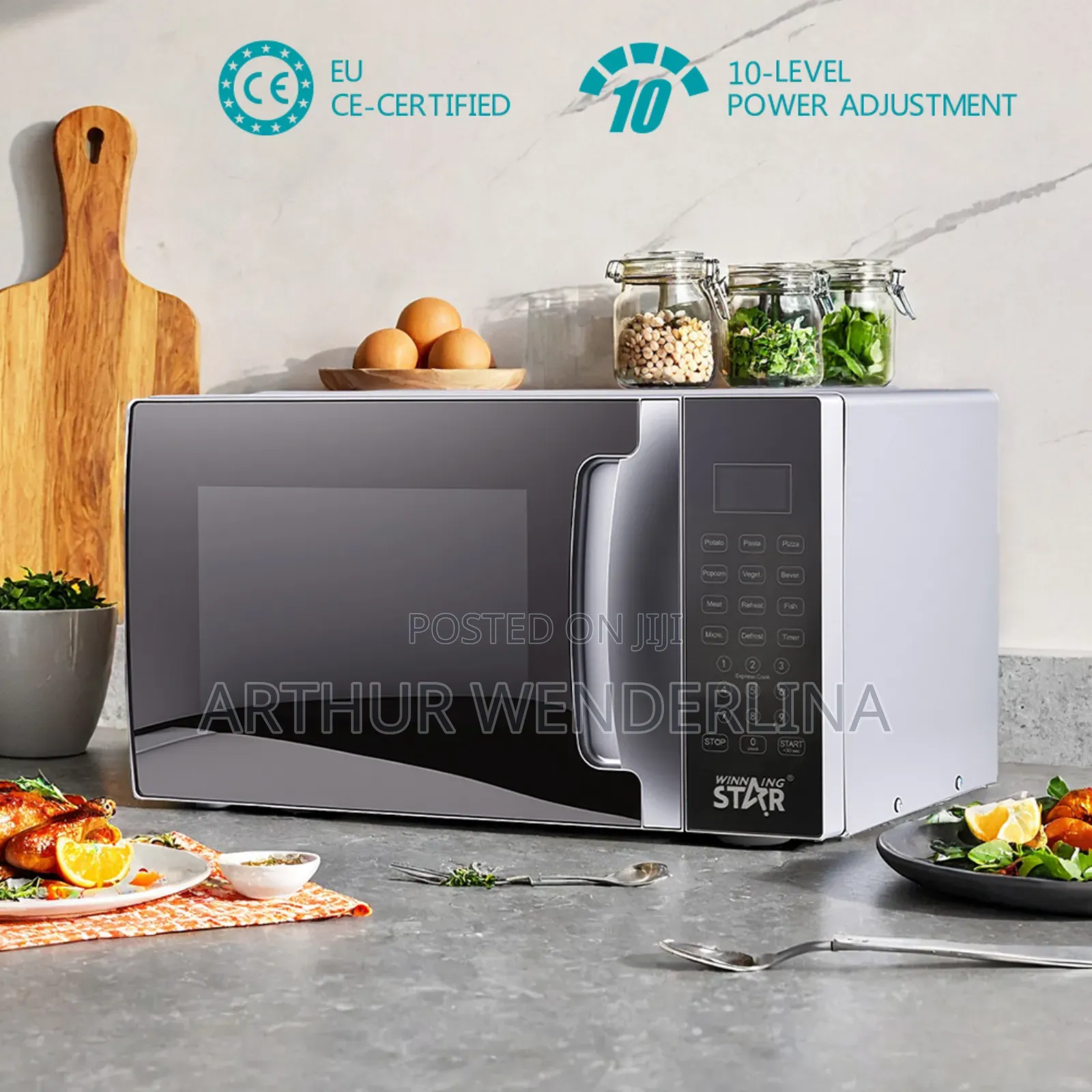 Winning Star St-90501 23l Capacity 800w Microwave
