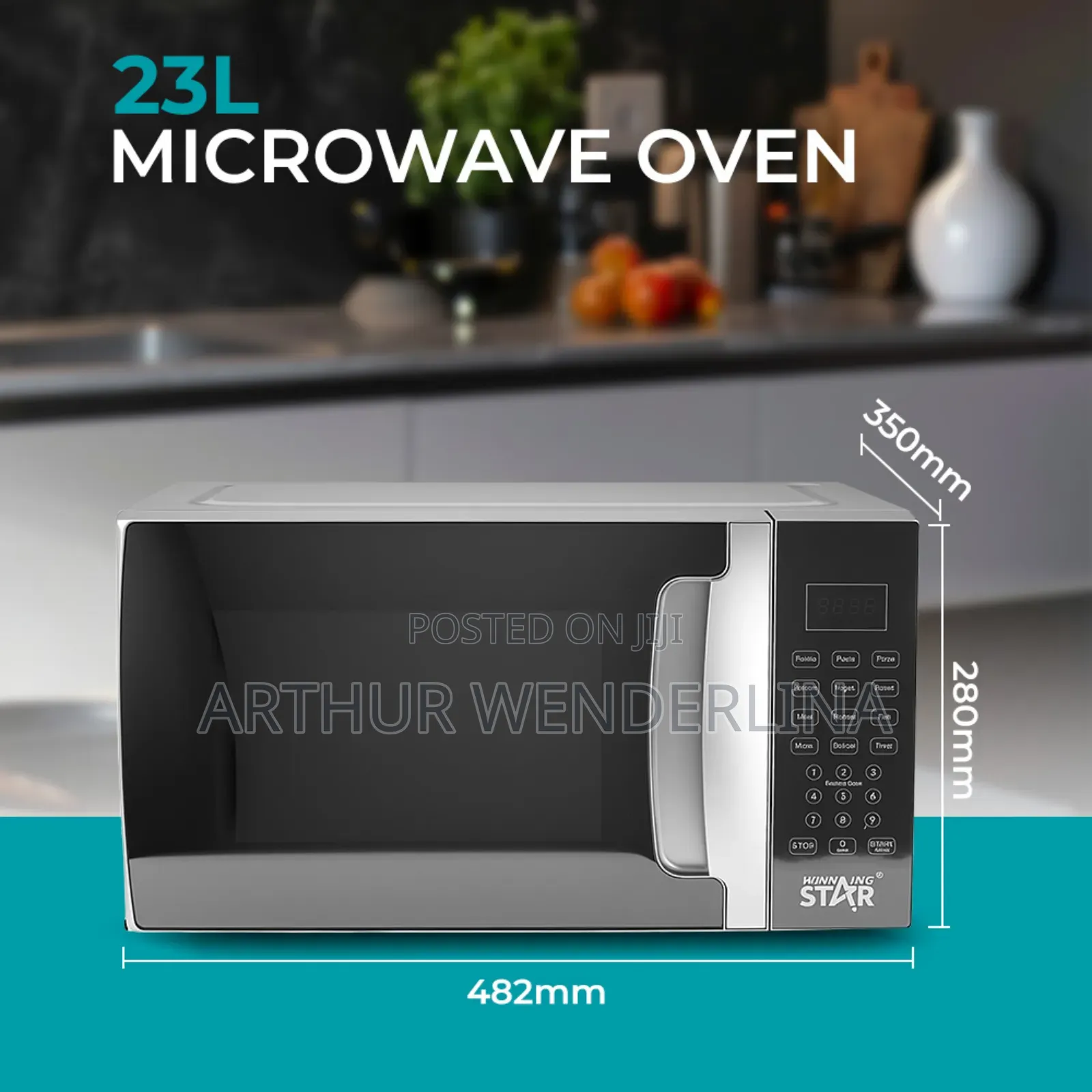 Winning Star St-90501 23l Capacity 800w Microwave