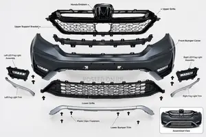 2020–2022 Honda CR-V Complete Front Bumper